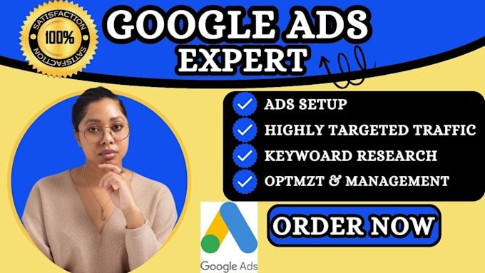 Gig Preview - Setup and manage google ads adwords PPC campaigns