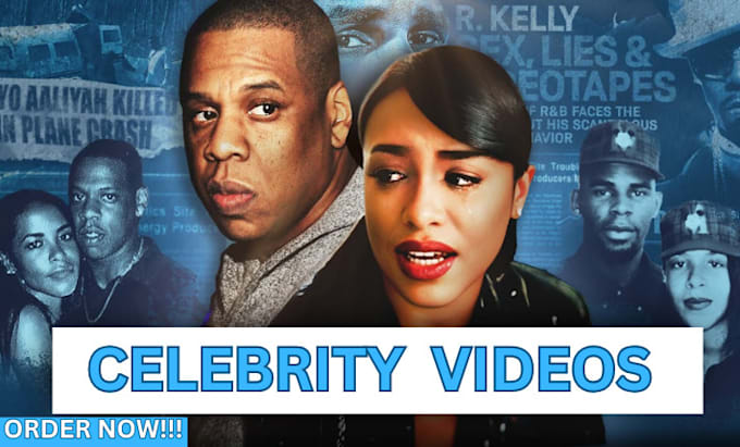 Gig Preview - Edit engaging celebrity gossip videos with the best transitions