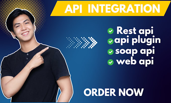 Gig Preview - Do custom apis or integrate in wordpress node or react php plaid api api plugin