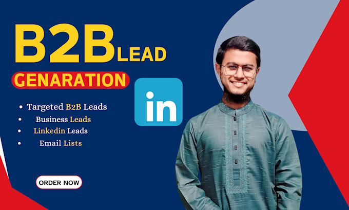 Bestseller - do b2b lead generation and collect leads from linkedin