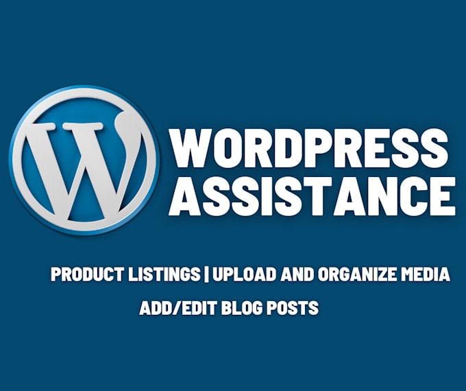 Gig Preview - Provide wordpress data entry services