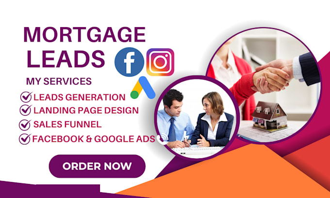 Gig Preview - Mortgage leads mortgage lead generation mortgage broker mortgage website leads