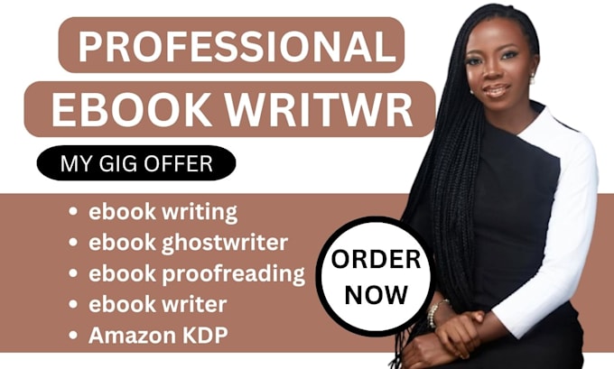 Bestseller - be your ebook ghostwriter, KDP ghost book writer, and nonfiction ghostwriter