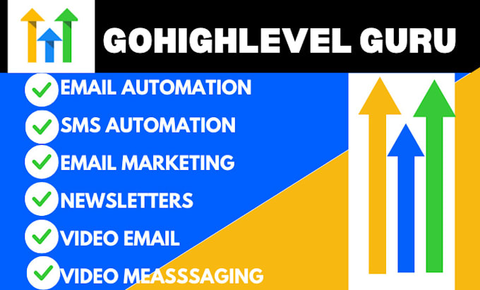 Bestseller - setup gohighlevel saas email automation email marketing newsletter video email