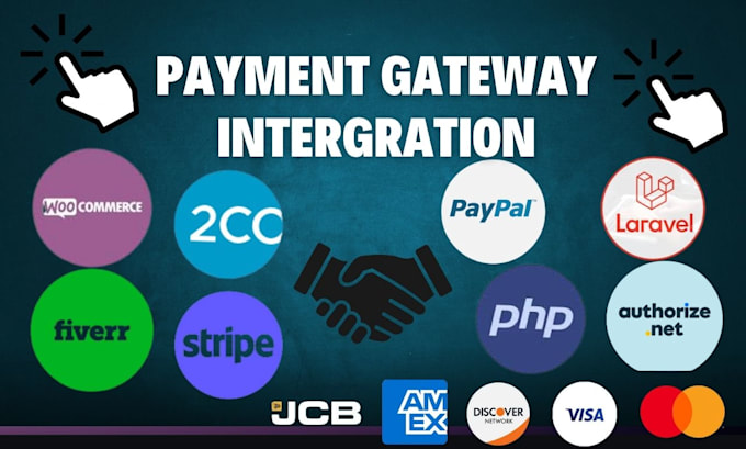 Gig Preview - Do payment gateway integration paypal, stripe, klarna, authorize dot net, PHP