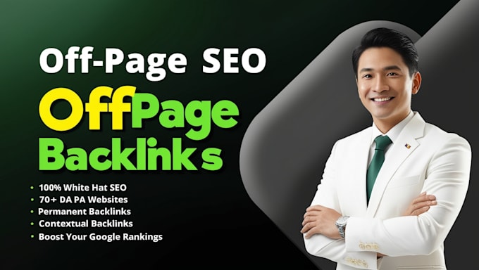 Gig Preview - Create high authority dofollow SEO backlinks with white hat techniques