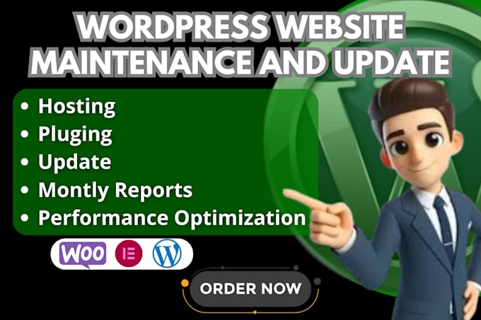 Gig Preview - Update and maintain your wordpress website