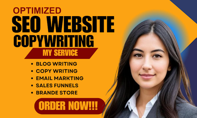 Gig Preview - Write brand website copywriting, ecommerce store, sales copy, website copywriter