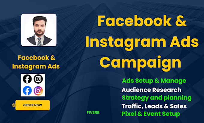 Bestseller - set up and manage your facebook and instagram ads campaign