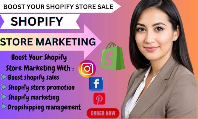 Gig Preview - Boost shopify sales, promote shopify store and marketing