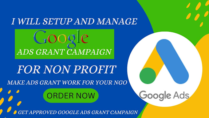 Bestseller - set up register and manage google ads grant PPC campaign for non profit ngo