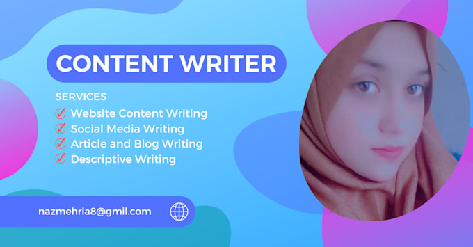 Gig Preview - Do professional content writing for articles and blogs