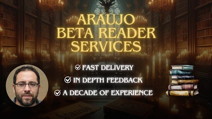 Bestseller - beta read your book and give you excellent feedback