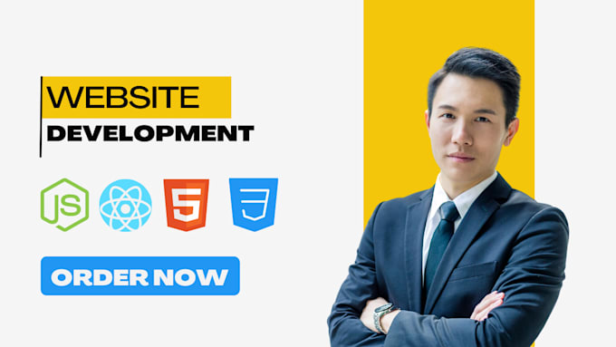 Gig Preview - Build, rebuild website development as a full stack developer, frontend developer