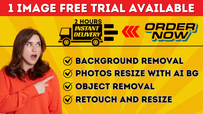 Bestseller - do photo background removal, object removal, retouch and resize