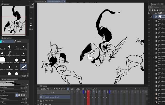 Gig Preview - Create 2d creative animation