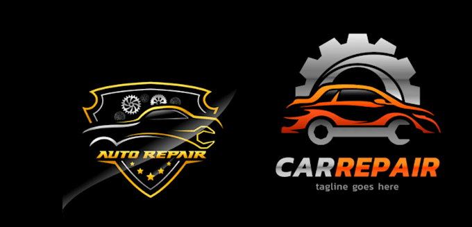 Gig Preview - Design auto dealership, car logo, car detailing, auto repair and automotive