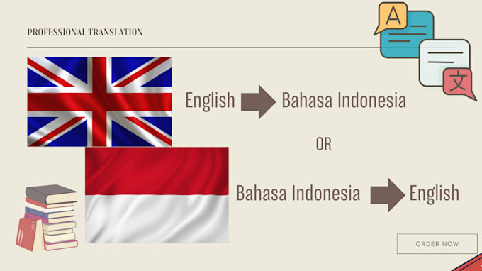 Bestseller - do translate english to bahasa indonesia or vice versa