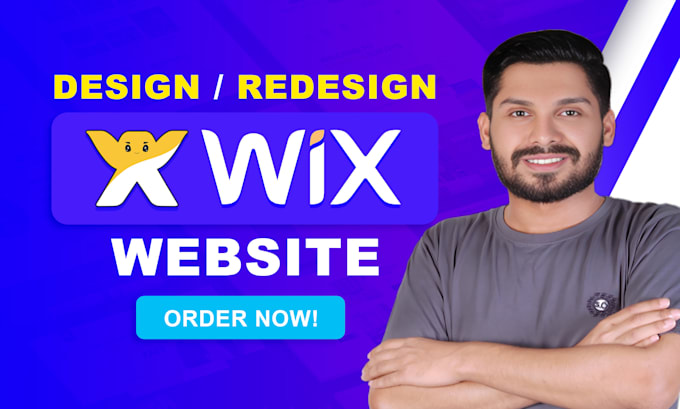 Gig Preview - Do wix website design, redesign wix website, wix ecommerce, wix landing page