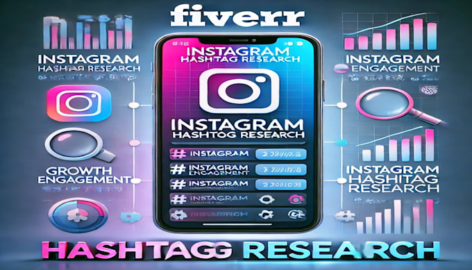 Gig Preview - Research high impact instagram hashtags for organic follower growth