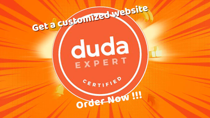 Bestseller - design and develop a professional and responsive website with duda