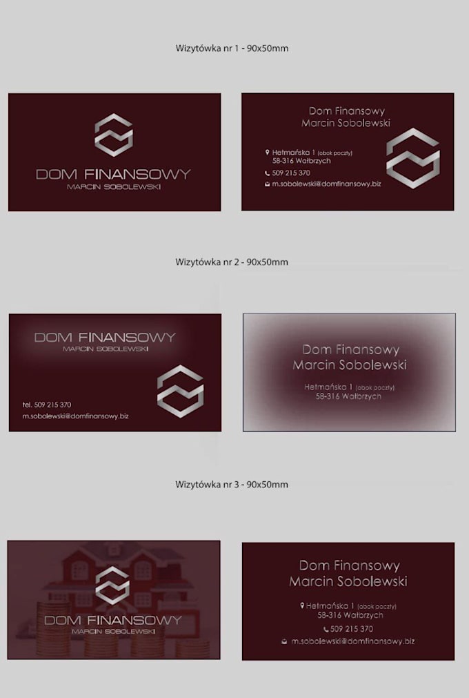 Gig Preview - Business cards for your company that will present your business visual