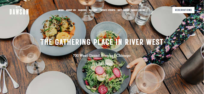 Gig Preview - Build wix restaurant website with online food ordering system, restaurant menu