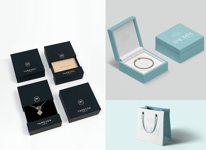 Bestseller - design modern crown, diamond, jewelry box and jewelry logo for your business