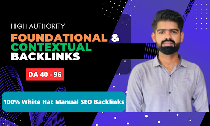 Gig Preview - Provide high da foundational and contextual backlinks