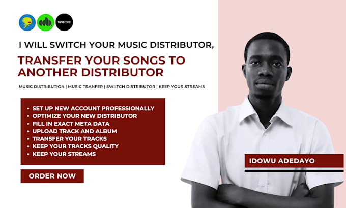 Bestseller - change your music distributor, transfer your songs and keep your track streams