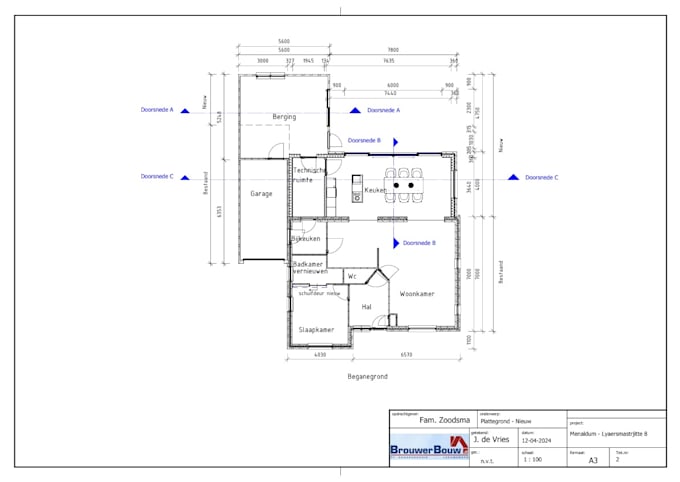 Gig Preview - Be your draftsman for house plans, 2d floor plan blueprints