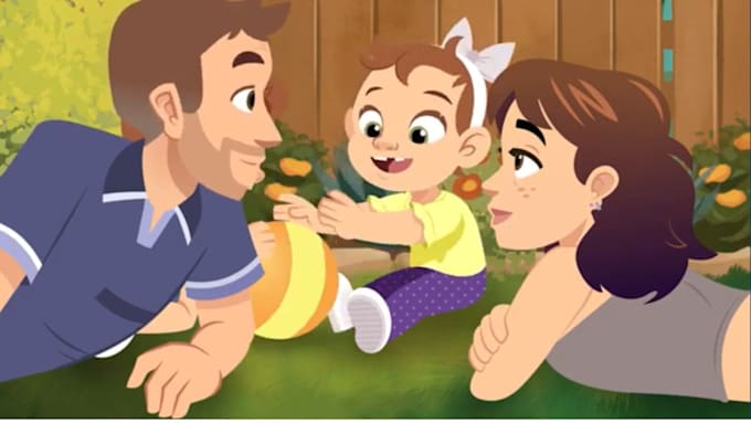 Gig Preview - Create 2d cartoon animation character animation cartoon video cartoon character