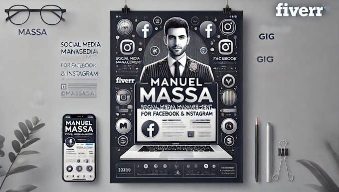 Gig Preview - Be your social media manager instagram and facebook