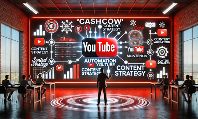 Gig Preview - Make youtube automation marketing strategy for your cashcow channel