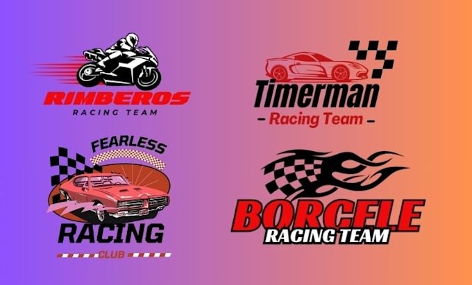 Gig Preview - Create motorsports racing brand or car and bike companys logo