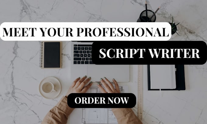 Gig Preview - Be your script writer, tv series, movie script, screen writing