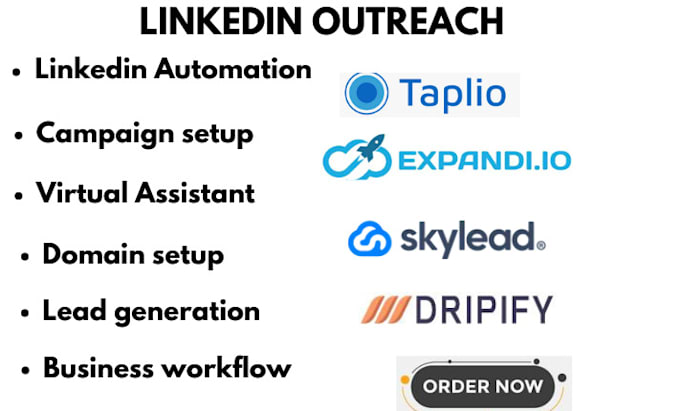 Gig Preview - Do linkedin outreach automation on expandi io tapilo and skylead