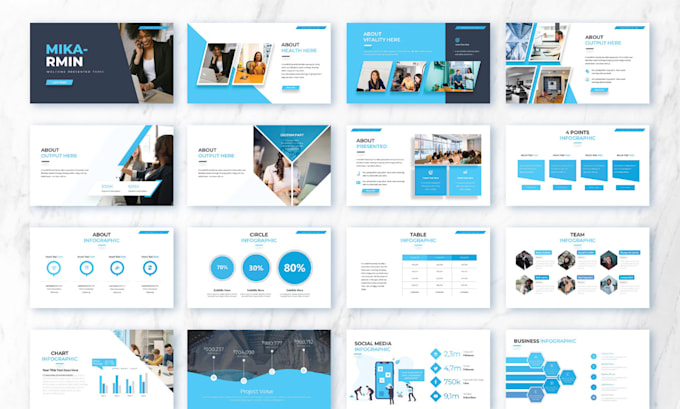 Gig Preview - Design powerpoint quickly, same day powerpoint, powerpoint template design slide