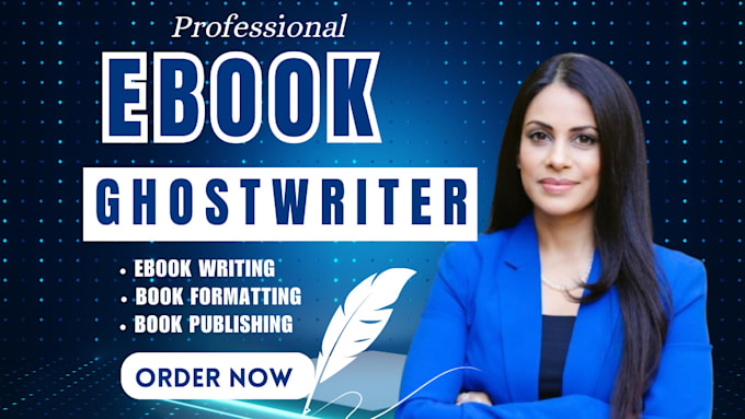 Gig Preview - Book and ebook writing non fiction ebook ghostwriter book formatting