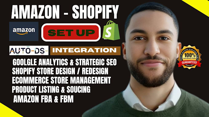 Bestseller - setup auto ds for shopify dropshipping store shopify store design and redesign