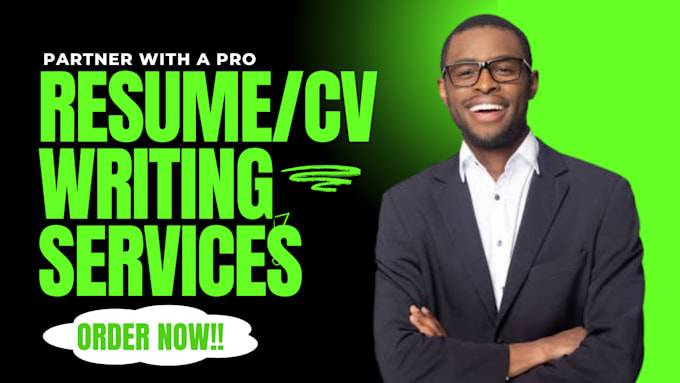 Gig Preview - Professional do 24hrs ats resume writing, CV cover letter, linkedin optimization