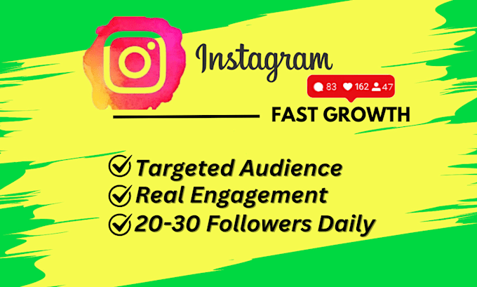 Gig Preview - Do instagram marketing for super fast instagram growth