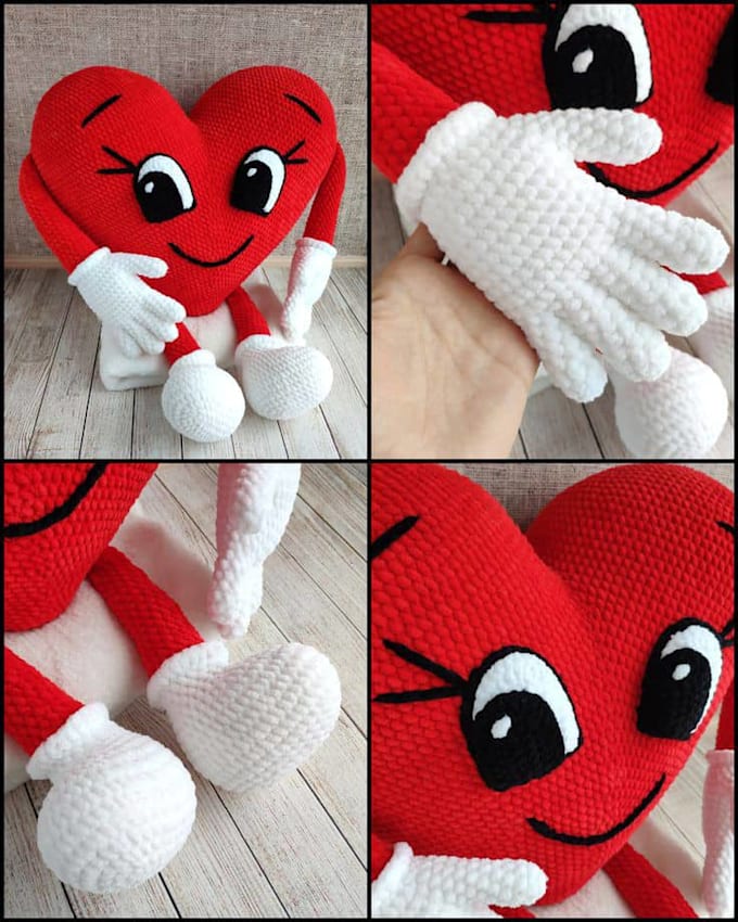 Gig Preview - Write valentine amigurumi crochet pattern for your etsy store, boost etsy sales