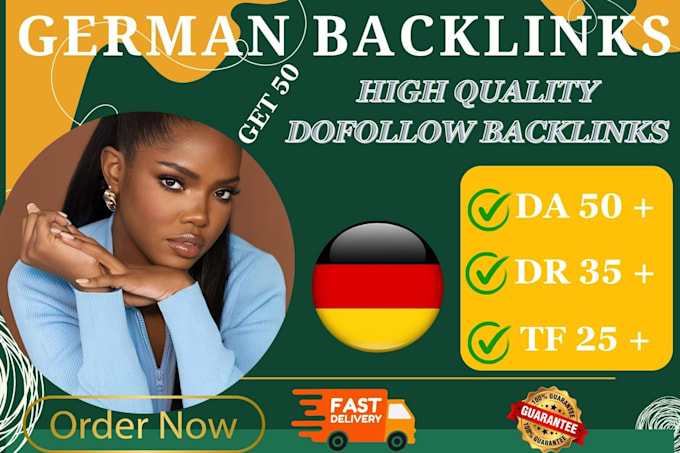 Gig Preview - Boost your SEO with high da dr german backlinks and guest posts