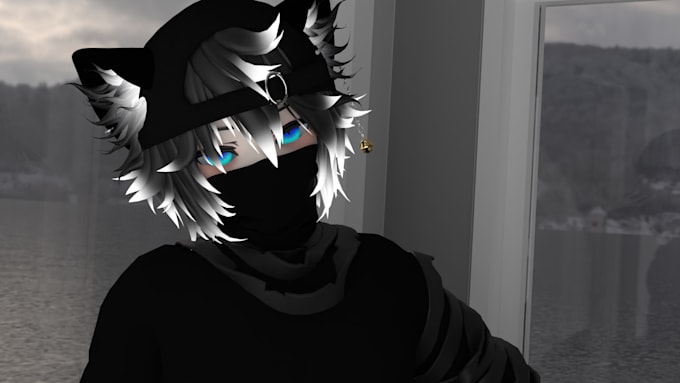 Gig Preview - Create custom 3d vrchat avatar vrc character avi furry nsfw avatar 3d model