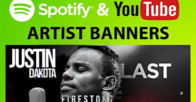 Bestseller - design youtube banner, spotify, linkedin, shopify banner and facebook cover