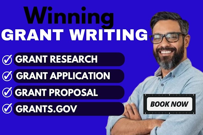 Gig Preview - Research grant proposal , apply and submit grant writing