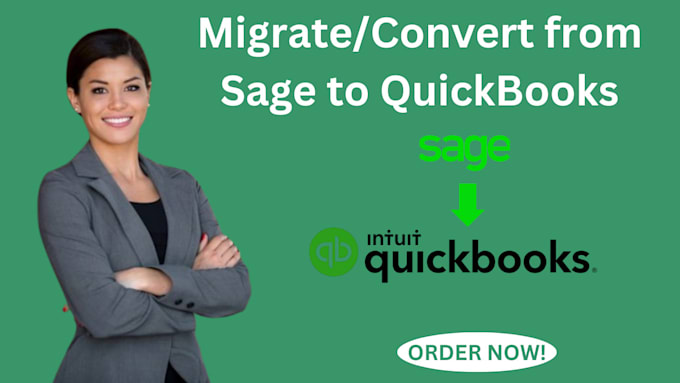 Bestseller - migrate data from sage to quickbooks online or desktop