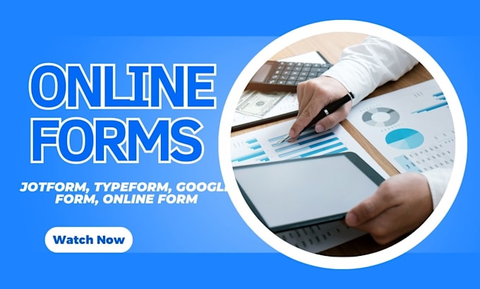 Gig Preview - Develop custom online forms using typeform, jotform, wpforms