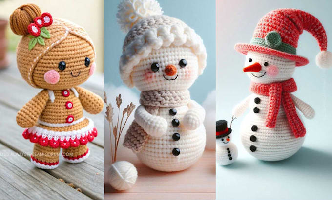 Gig Preview - Detailed amigurumi crochet pattern with PDF, picture and tutorials video etsy